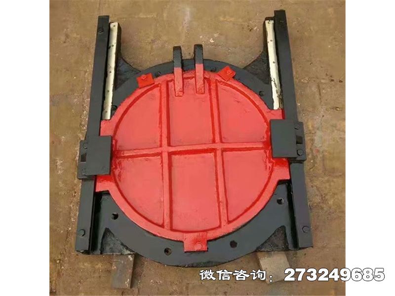 乌达圆形水库防洪铸铁门